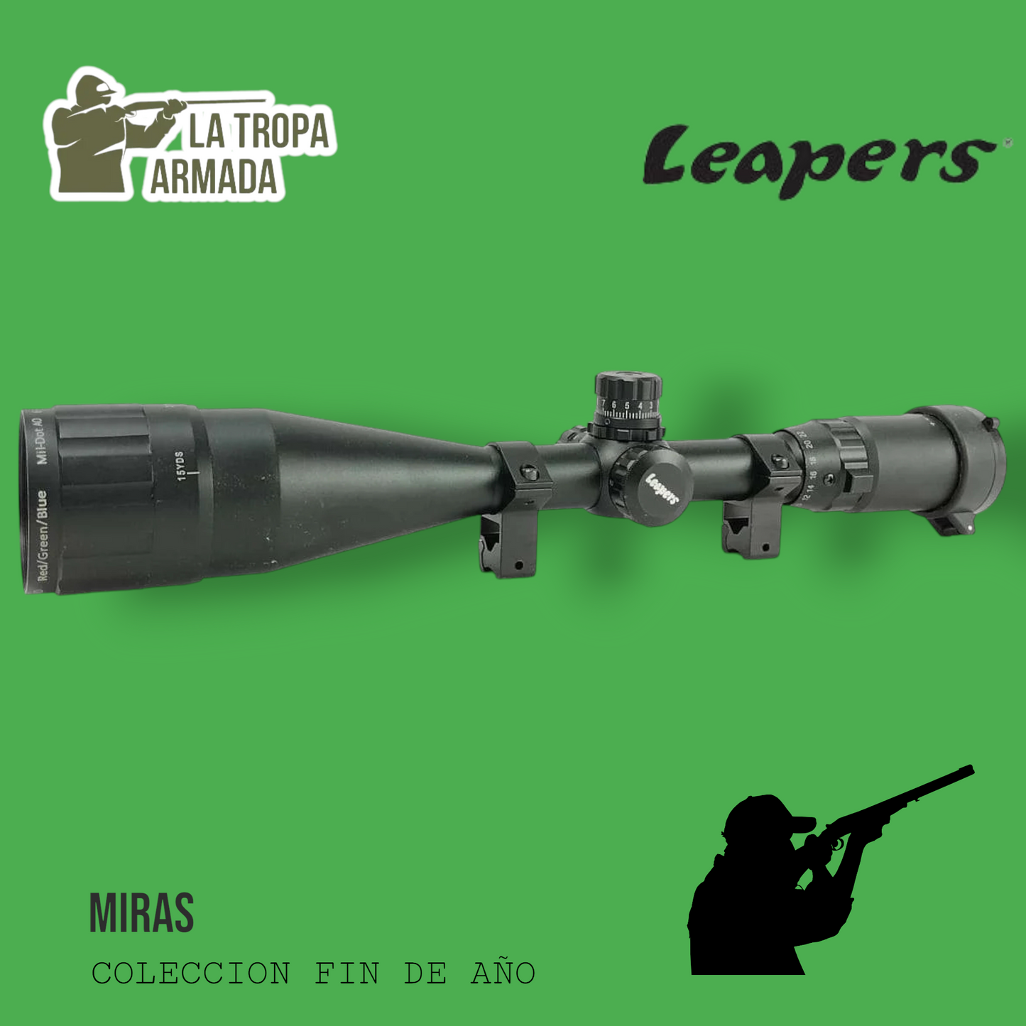Mira Telescópica Leapers  4-16x50: Rendimiento Y Tecnologia